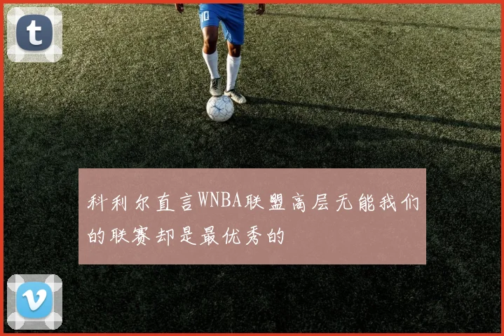 科利尔直言WNBA联盟高层无能我们的联赛却是最优秀的