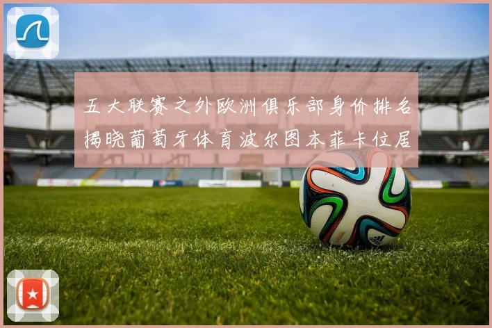 五大联赛之外欧洲俱乐部身价排名揭晓葡萄牙体育波尔图本菲卡位居前三
